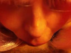 mother gulping prick licking