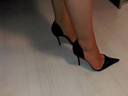 wifes feet heels