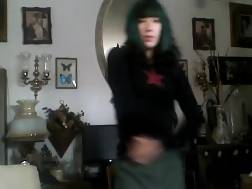 exposing pussy