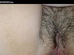 hairy twat backside banged