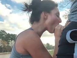 mamma outdoor deep throat