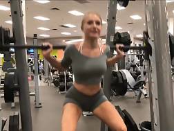 young fitness workout boobs