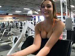 public gym masturbation