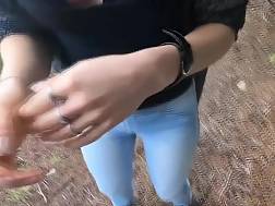 outdoor cock blowing jizz