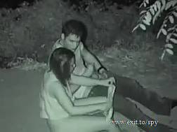 spying public park