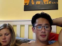 college interracial couple cum