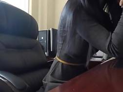 sperm jerking office