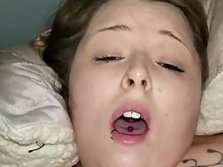 pawg banged gulps mouthful
