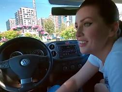 fat prick sucked car