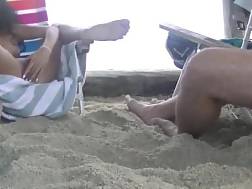 public masturbating beach