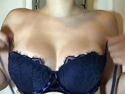 massaging boobs oil