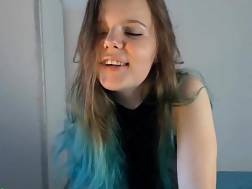 teenager teases cunt cam