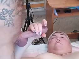 cumming fat big melons