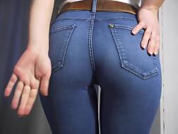 teen butt jeans tease
