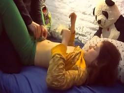 redhead bald snatch banged