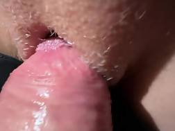 rubbing teen vagina dick