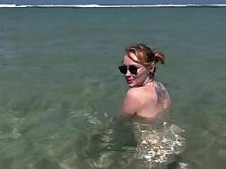 public beach
