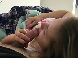 stepdaughter plays cock throat