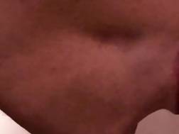 closeup blow swallow sperm