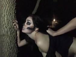fucked outside