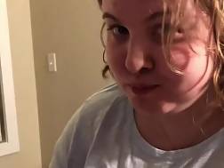 chubby bbw stuffs herself
