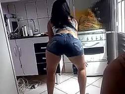 good hispanic girl twerking