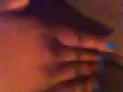 stroking cunt