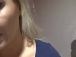 blonde penetrated face public