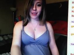 pregnant webcam model shows