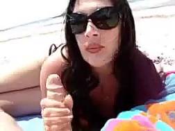 vacation blowjob darkhaired
