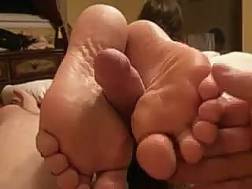 wife feet footjob