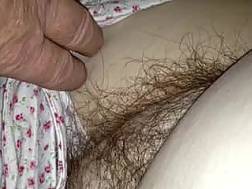 close playing wifes hairy