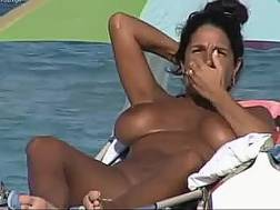 blackhaired mamma nudist beach