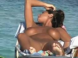 blackhaired mamma nudist beach