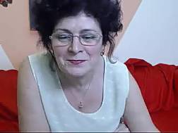 old wife undresses live