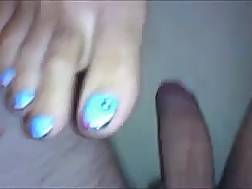 attractive footjob nasty mother