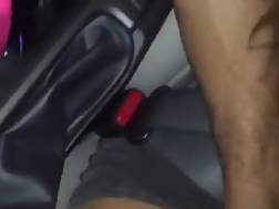 fingerfucking cunt driving car
