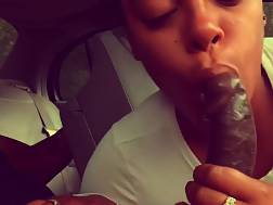 ebony girlfriend herself sucking