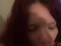 redhead pecker throat