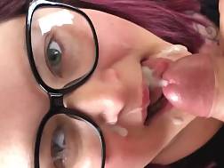 wife glasses blowing pov