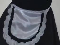 maid huge melons stockings