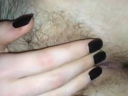 girl masturbates gets fingered