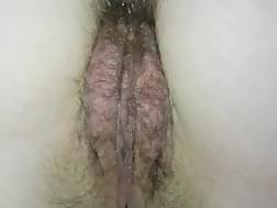 nice close unshaved vagina