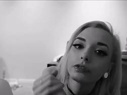 deepthroat blondie pov