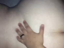 chubby wife bends prick