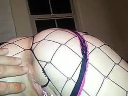 sexy wife fishnet tights