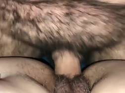 hairy twat getting pounded