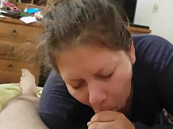 wife blowjob penis licks