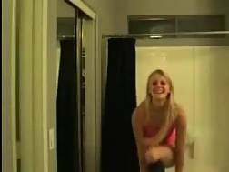 blondie teen masturbates bathroom