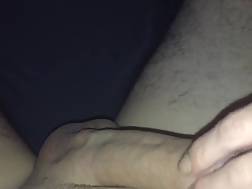 stroking dick